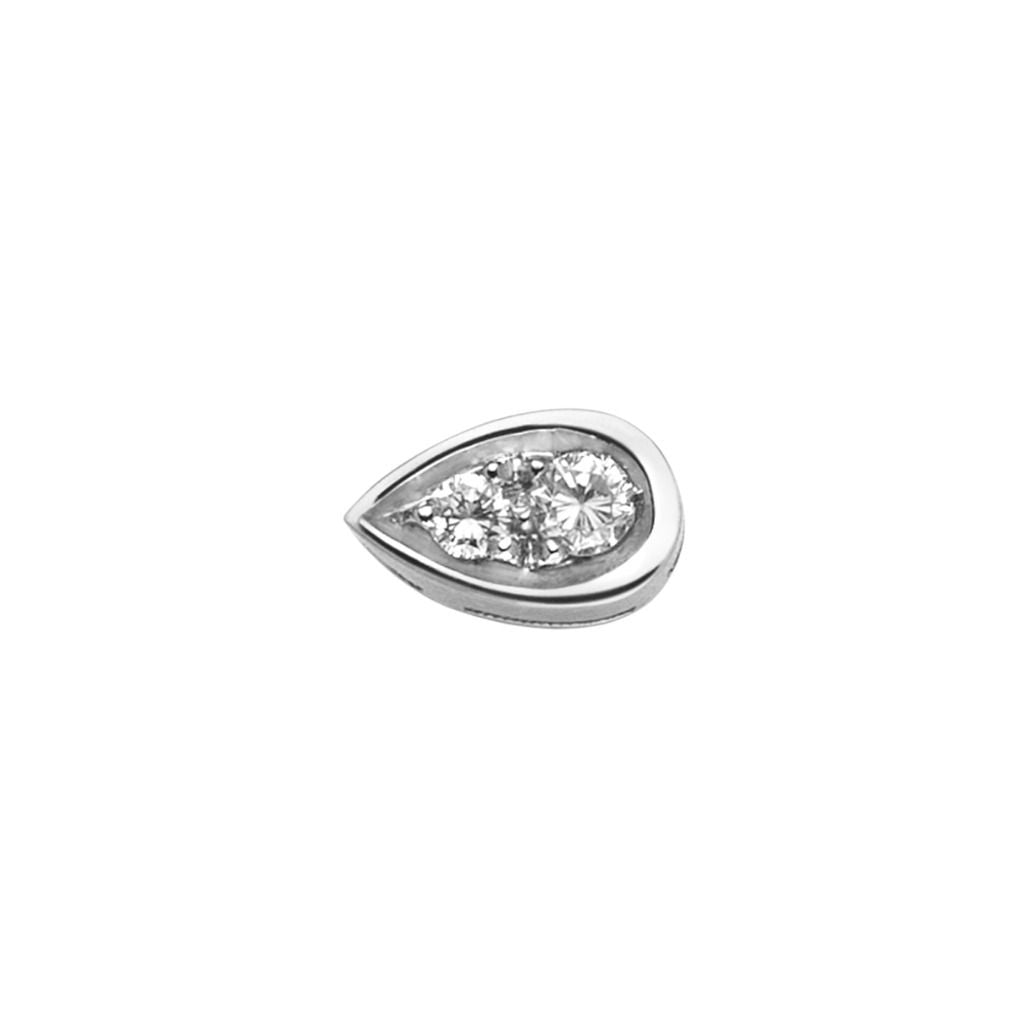Elements Goccia in Oro Bianco e Diamanti DCHF8558.004