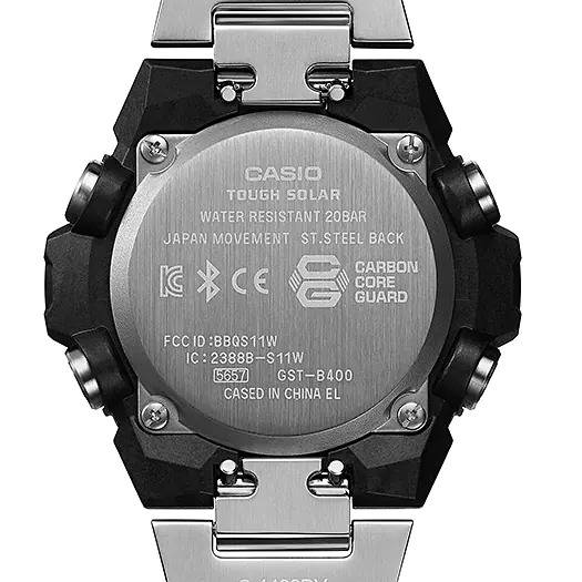 G Shock G Stell Watch with Steel Case and Steel Bracelet