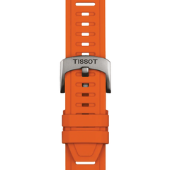 Tissot T-Touch Connect Sport con correa de silicona naranja