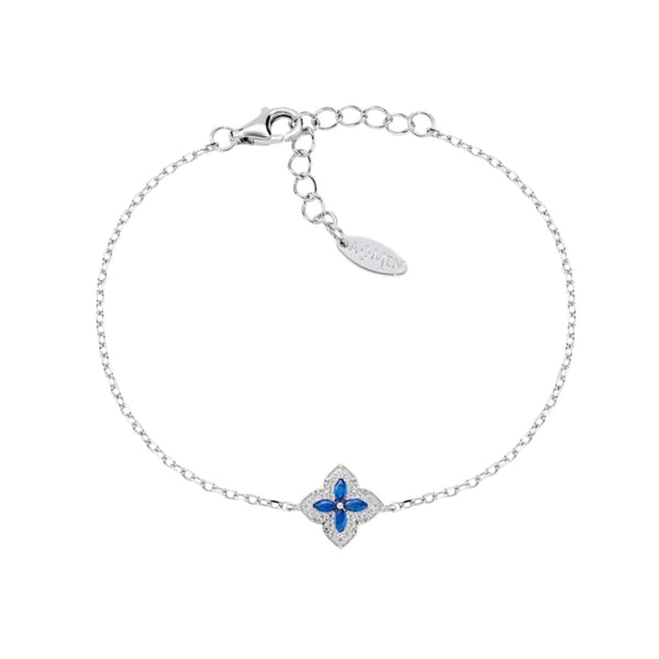 Bracciale Portofino in Argento con Zirconi -