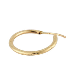 Orecchini Stroili A Cerchio Toujours Oro Giallo 9 KT 12 mm 1418333