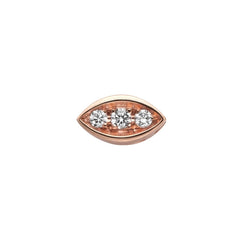 Elements Charm in Oro Rosa 18k e Diamanti DCHF8547.004