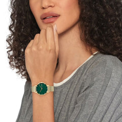 Orologio Tommy Hilfiger Donna Pippa Gold Quadrante Verde 1782668