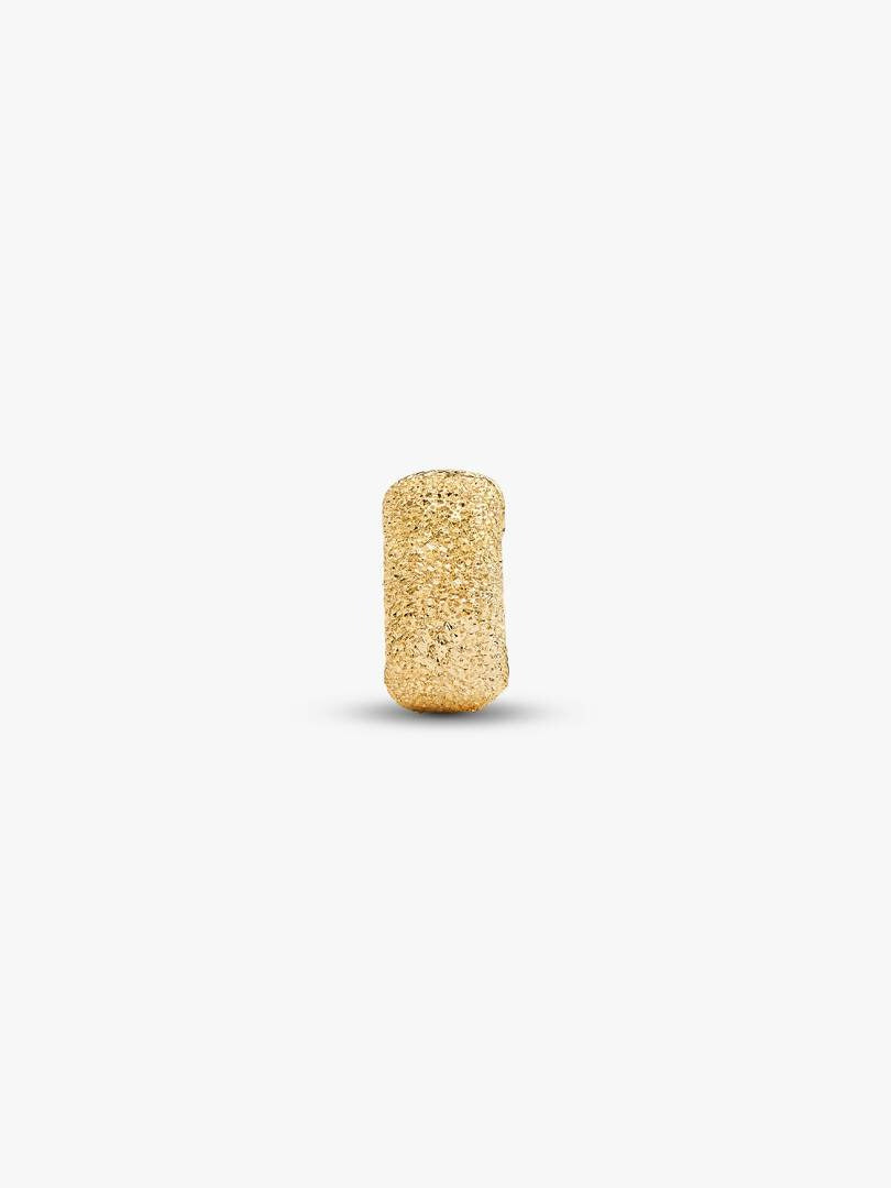 Mini Clip Pandora Effetto Diamantato Placcata Oro Giallo 14 KT 764771C00