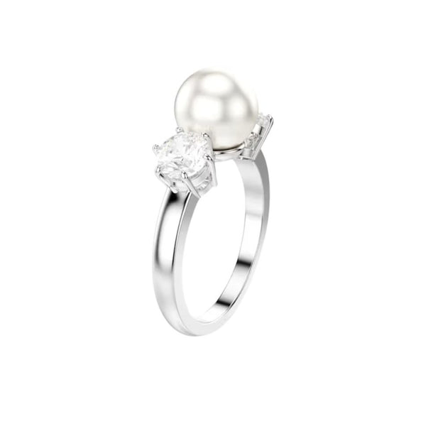 Anello Swarovski Cocktail Matrix Crystal Pearl -