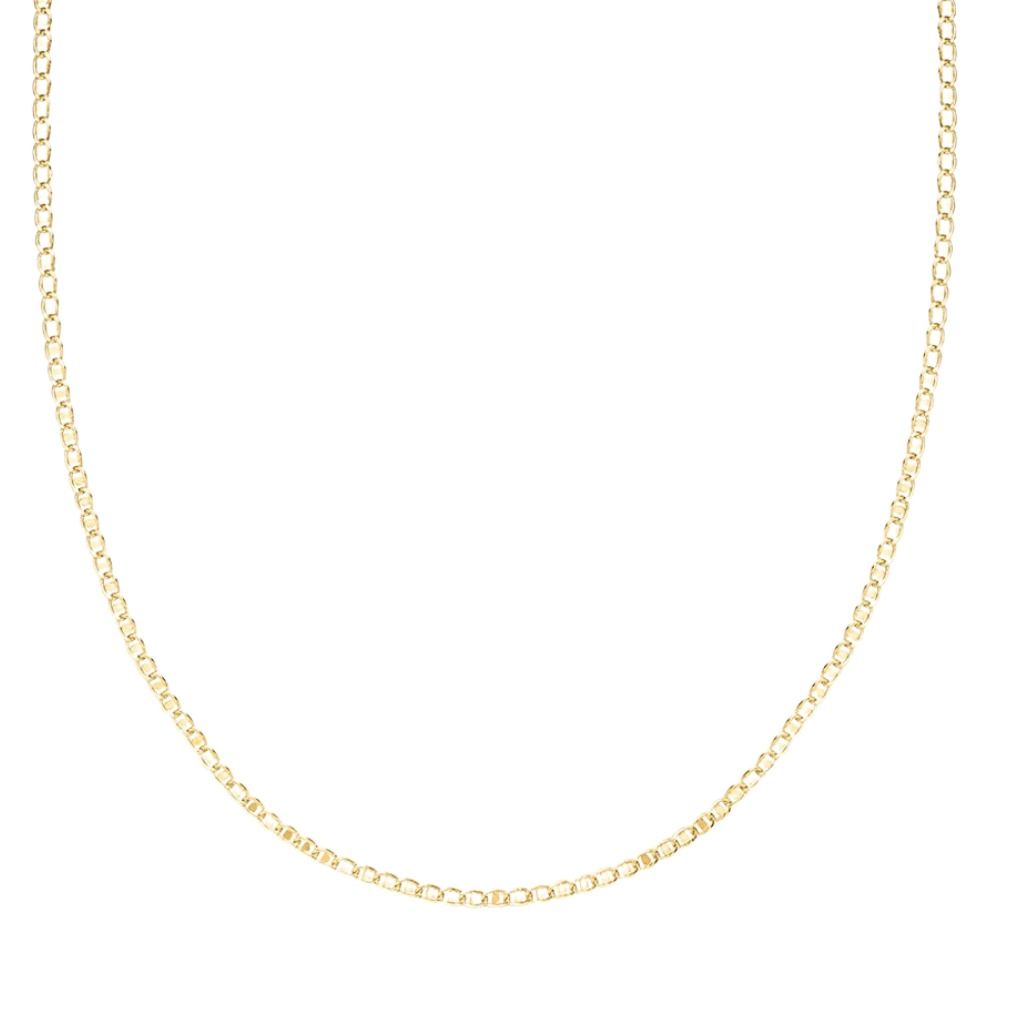 Catenina Stroili Colette Oro Giallo 9 KT Maglia Traversino 1435932