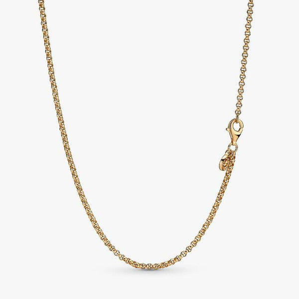 Catenina Pandora Maglia Rolò Rifinita In Oro 369260C00