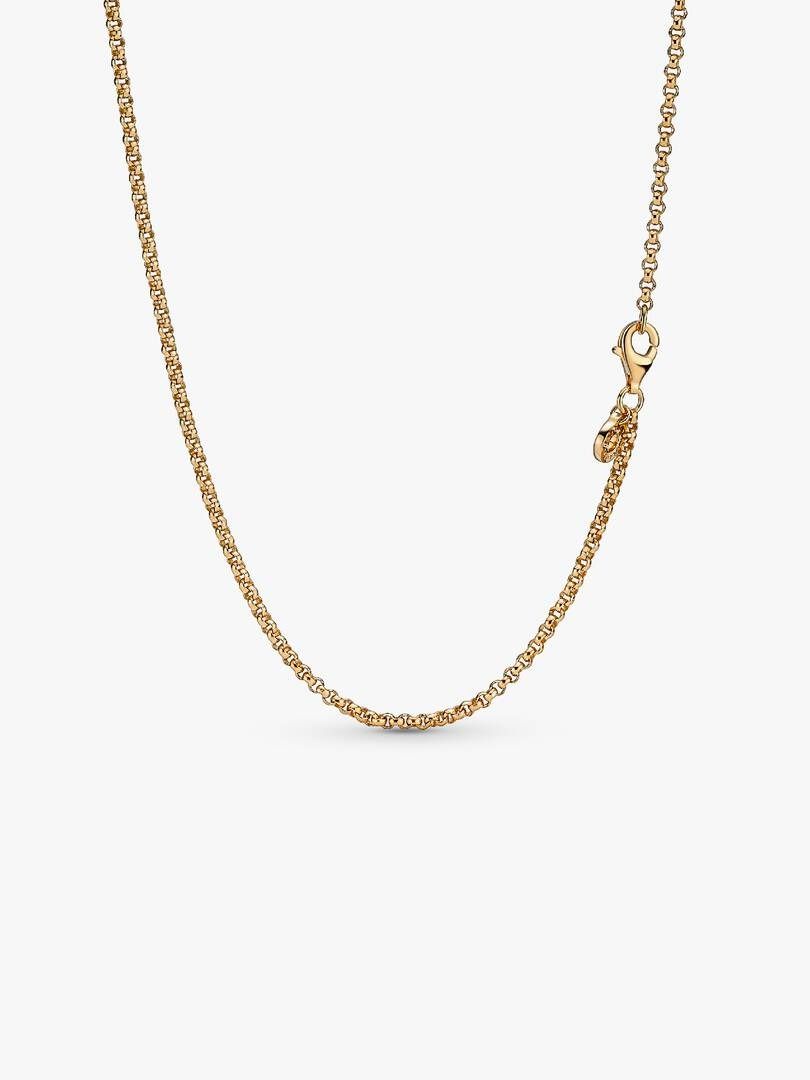Catenina Pandora Maglia Rolò Rifinita In Oro 369260C00