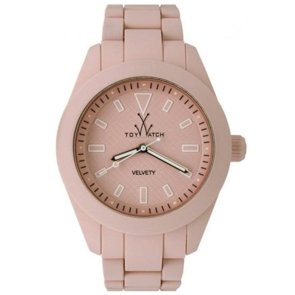 Orologio Solo Tempo Donna TOYWATCH VV21BP Quadrante Rosa Cinturino Acciaio Soft Touch