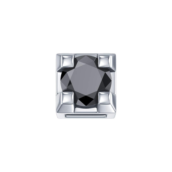 Elements Griffe in White Gold and Black Diamond 0.02 ct