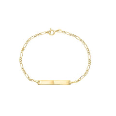Bracciale Stroili Con Targhetta Holy Oro Giallo 9 KT 1415997