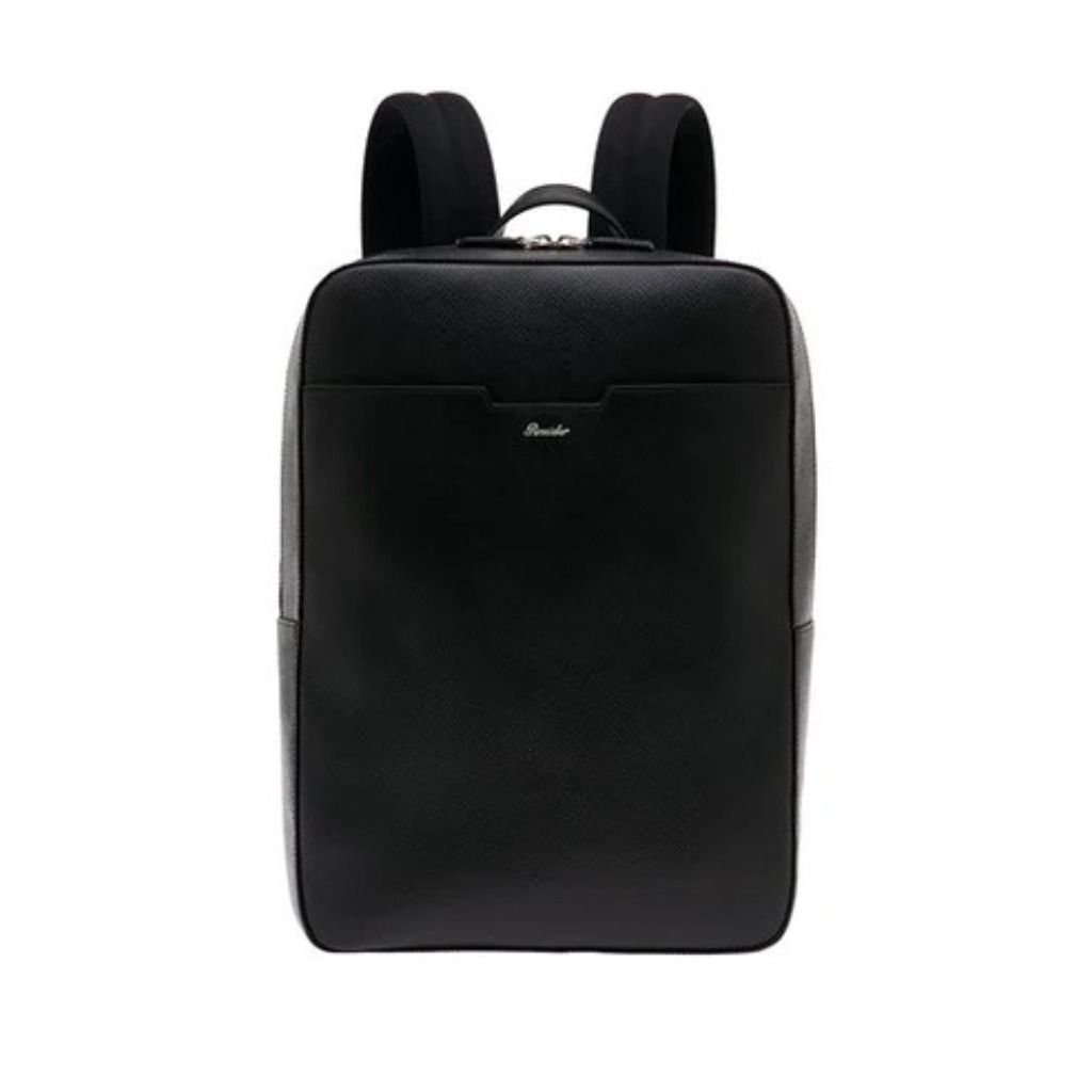Zaino Pineider Slim in Pelle Nero PBL005856
