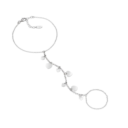 Besando la mano Amén con corazones