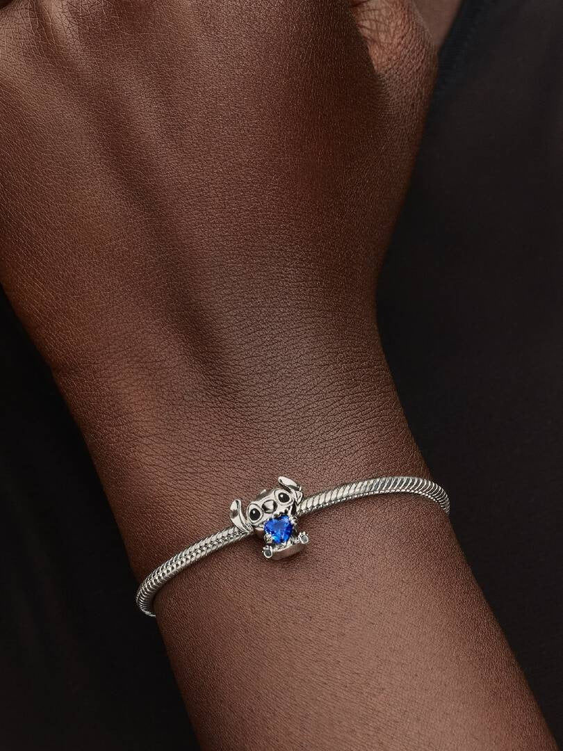 Charm Pandora Disney, Lilo & Stitch, Stitch Con Cuore Blu 794731C01