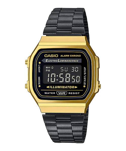 Orologio Casio Vintage Cassa Oro Bracciale Brunito