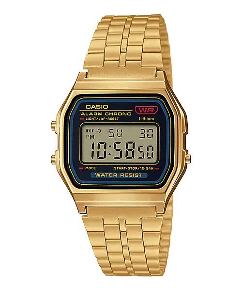 Orologio Casio Vintage Digitale Cassa e Bracciale Oro