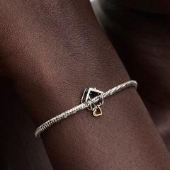 Charm Pandora calado para el hogar "Contigo estoy en casa"
