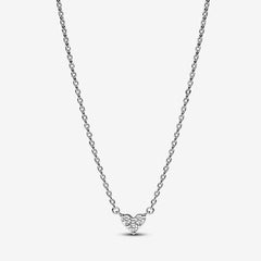 Collana Pandora Cuore Con Tre Pietre 393014C01-45