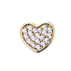 Charms Maxy con forma de corazón y circonita de Marcello Pane