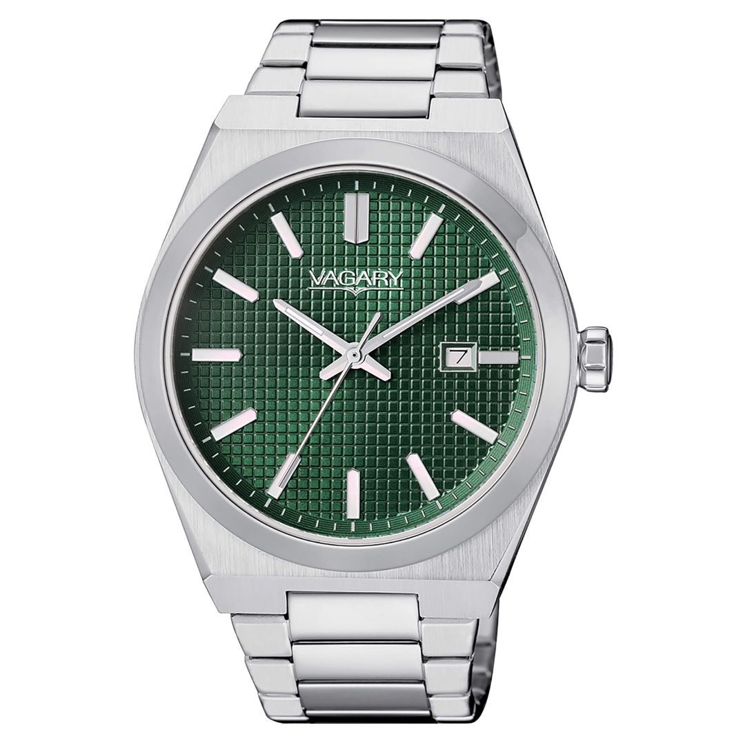 Orologio Vagary Timeless in Acciaio Con Quadrante Verde IB9-212-41