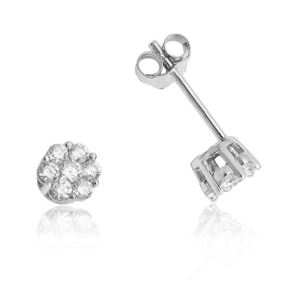 Pendientes mágicos Bibigì con diamantes de 0,16 ct