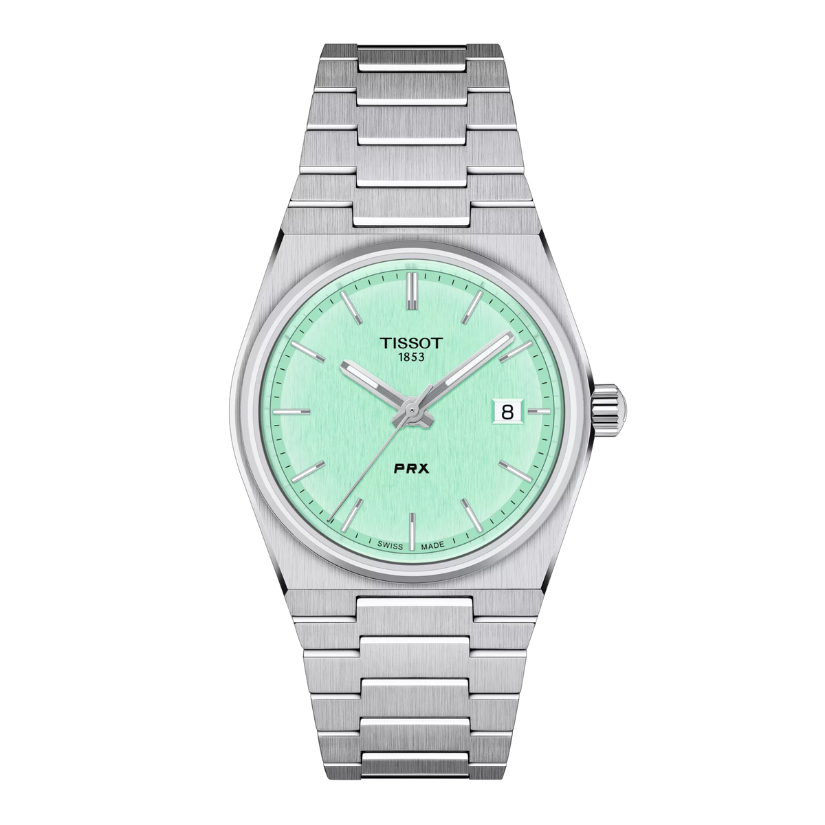 Orologio Tissot Prx con Quadrante Verde Chiaro 35 mm T1372101109100