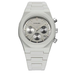 Fossil Men's D1 Milano Watch Grey Polycarbon 40.5mm