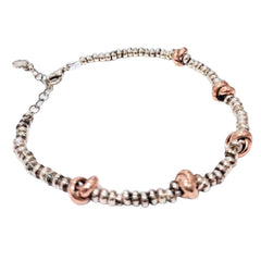 Bracciale Marcello Pane con Nodini Rosè BRTZ 014
