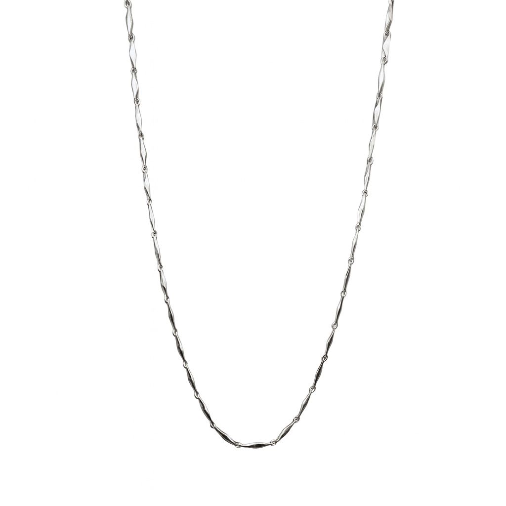 18KT White Gold Men's Necklace