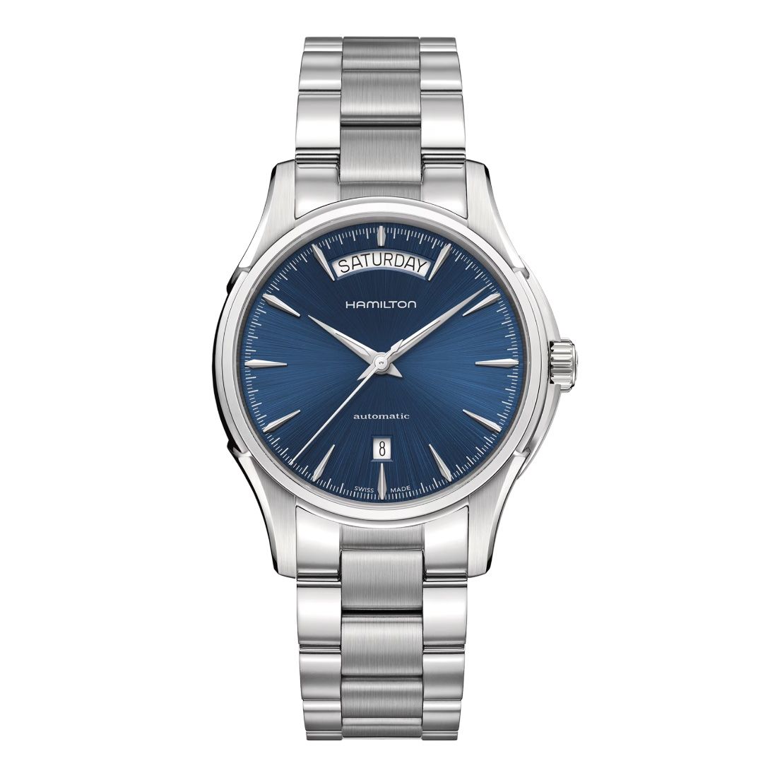 Hamilton Men's Jazzmaster Day Date Automatic Blue Watch H32505141