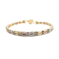 Bracciale Rigido Tre Ori in Oro 18 KT BRIGRET