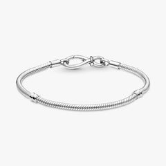 Pandora Bracelet with Infinity Knot Clasp