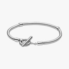 Pulsera Pandora con cierre en T