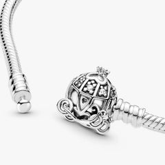 Pandora Disney Bracelet with Pumpkin Carriage Clasp
