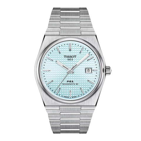 Orologio Tissot PRX da Uomo  40 mm Automatico Celeste T1374071135100