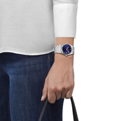 Orologio Tissot PRX 35 mm con Quadrante Blu T1372101104100