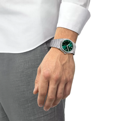 Orologio Tissot PRX Verde Al Quarzo T1374101109100