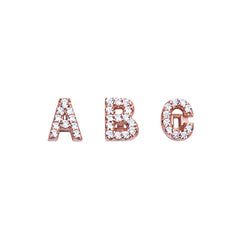 Charm del alfabeto Marcello Pane - Colección Letras Rosè