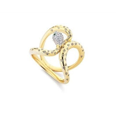 Anello Marcello Pane Serpente Dorato ANFR 059-55
