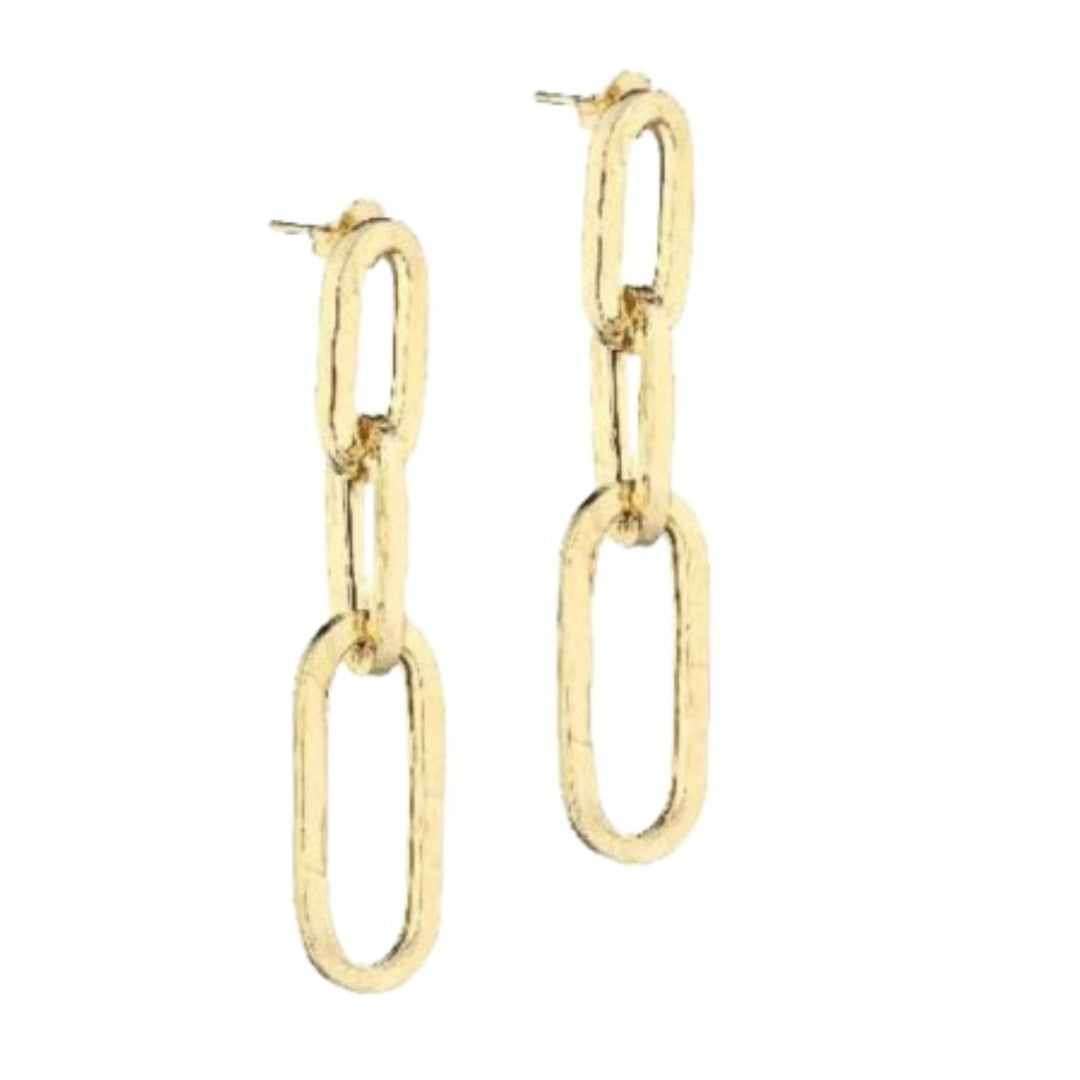 Marcello Pane Prismatic Gold Earrings