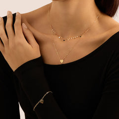 Bracciale Stroili Cuore Oro Giallo 9 KT 18 cm 1429152