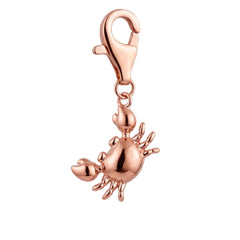 Bronzallure LUCKY CHARM - Ciondolo Granchietto con Pavé di Cubic Zirconia WSBZ02672.CRAB