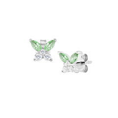 Amen Petals lobe earrings in 925 Silver -