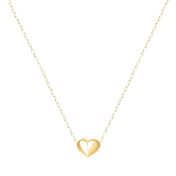 Collana Stroili Cuore Mon Petit Oro Giallo 9 KT Maglia Forzatina 1426437