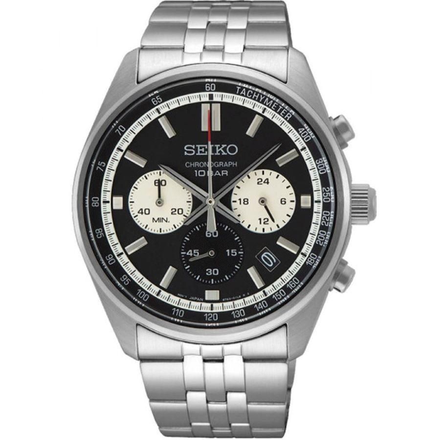 SEIKO NEO SPORTS QUARTZ CHRONOGRAPH WITH BLACK DIAL