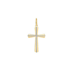Ciondolo Stroili Croce Holy Oro Bicolore 9 KT 1411713
