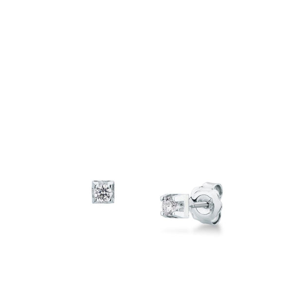 ORECCHINI PUNTO LUCE MIRCO VISCONTI CON DIAMANTI CT. 0,34 F VS HP22/50