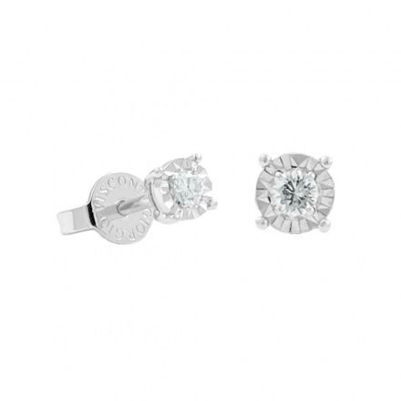 Orecchini Punti Luce Giorgio Visconti in Oro Bianco e Diamanti BBX38784