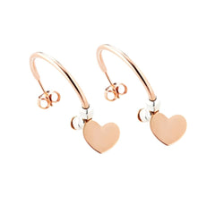 Cerchi Marcello Pane Rosè con Cuore Pendente ORLO 001