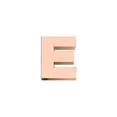 Charm Elements Letter E In Rose Gold DCHFE9142